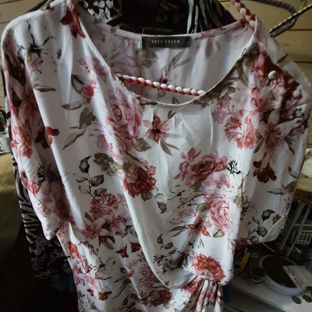 Floral Print Women's Top